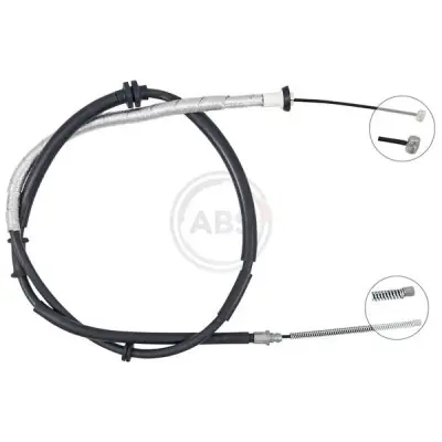 Más Vendido Cable de accionamiento, freno de estacionamiento A.B.S. K19975